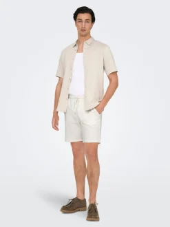 ONSKIAN Middels høy midje Straight Fit Shorts