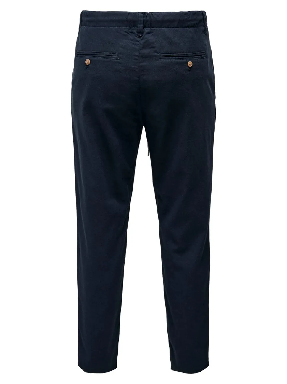 ONSLEO Tapered Fit - Cropped Lin Chinobukse
