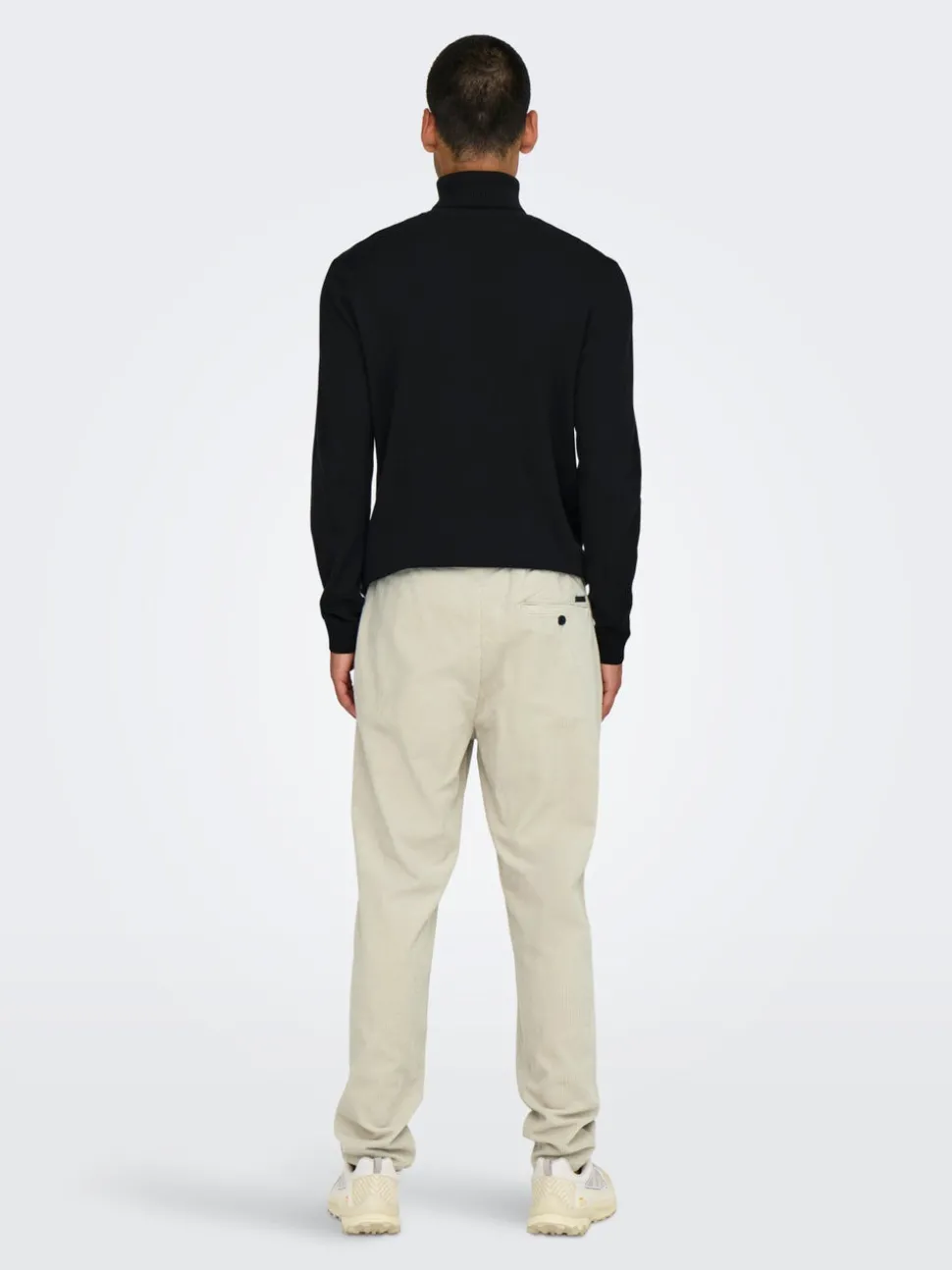ONSLINUS Cordfløyelsbukser med tapered fit