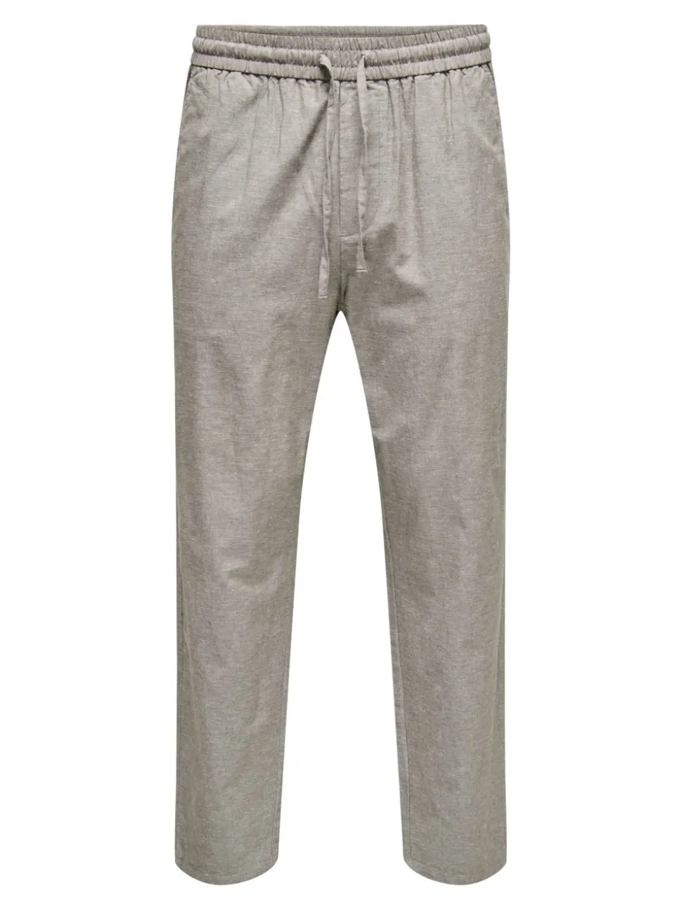 ONSLINUS Tapered Fit Lin Joggebukse