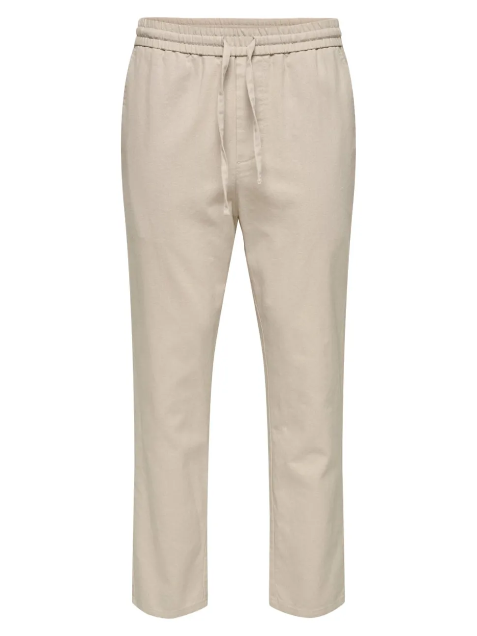 ONSLINUS Tapered Fit Lin Joggebukse