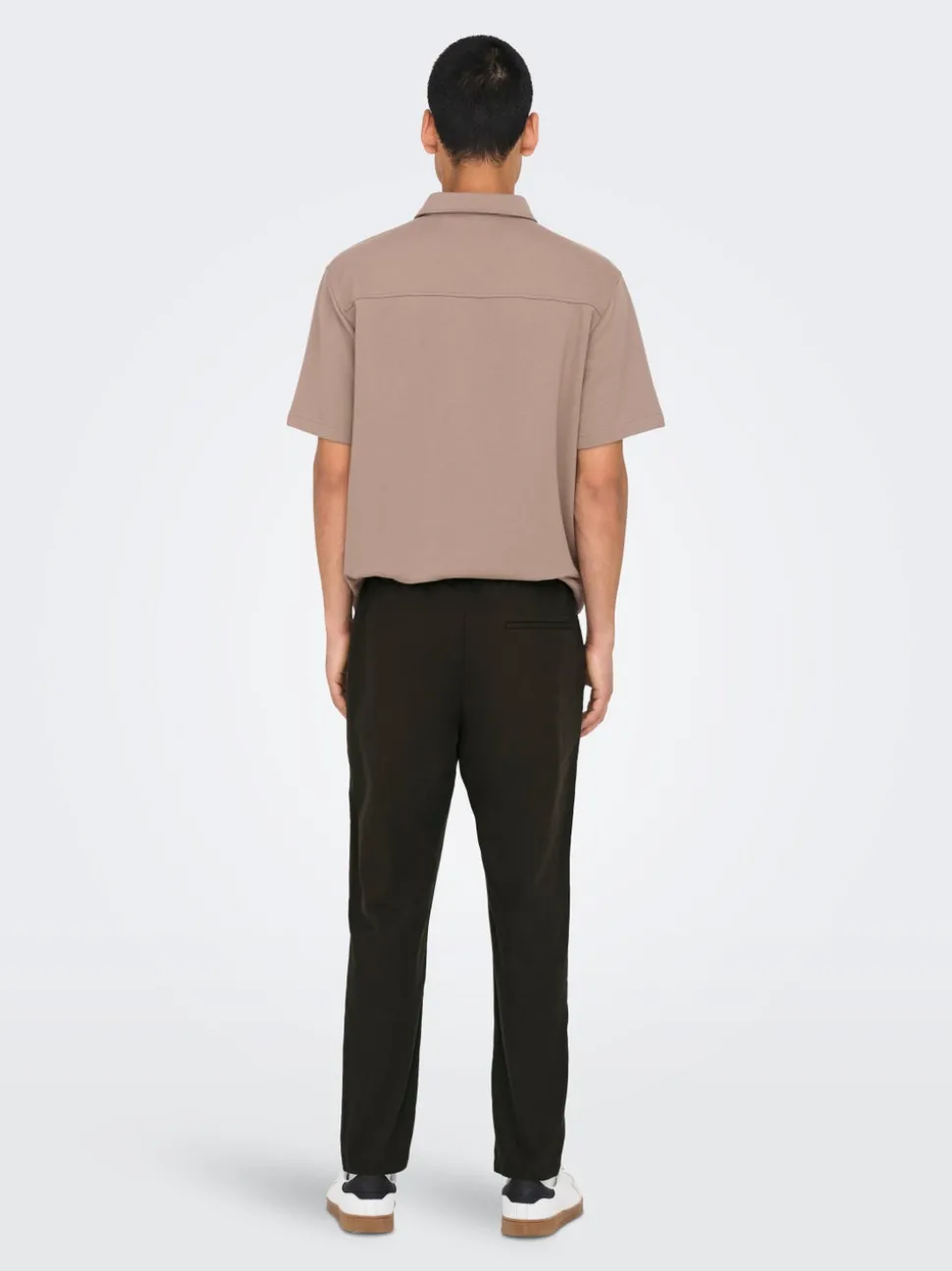 ONSLINUS Tapered Fit Lin Joggebukse