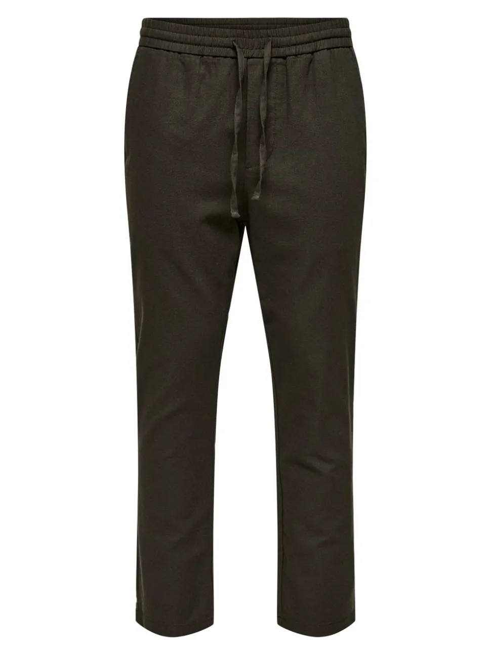 ONSLINUS Tapered Fit Lin Joggebukse