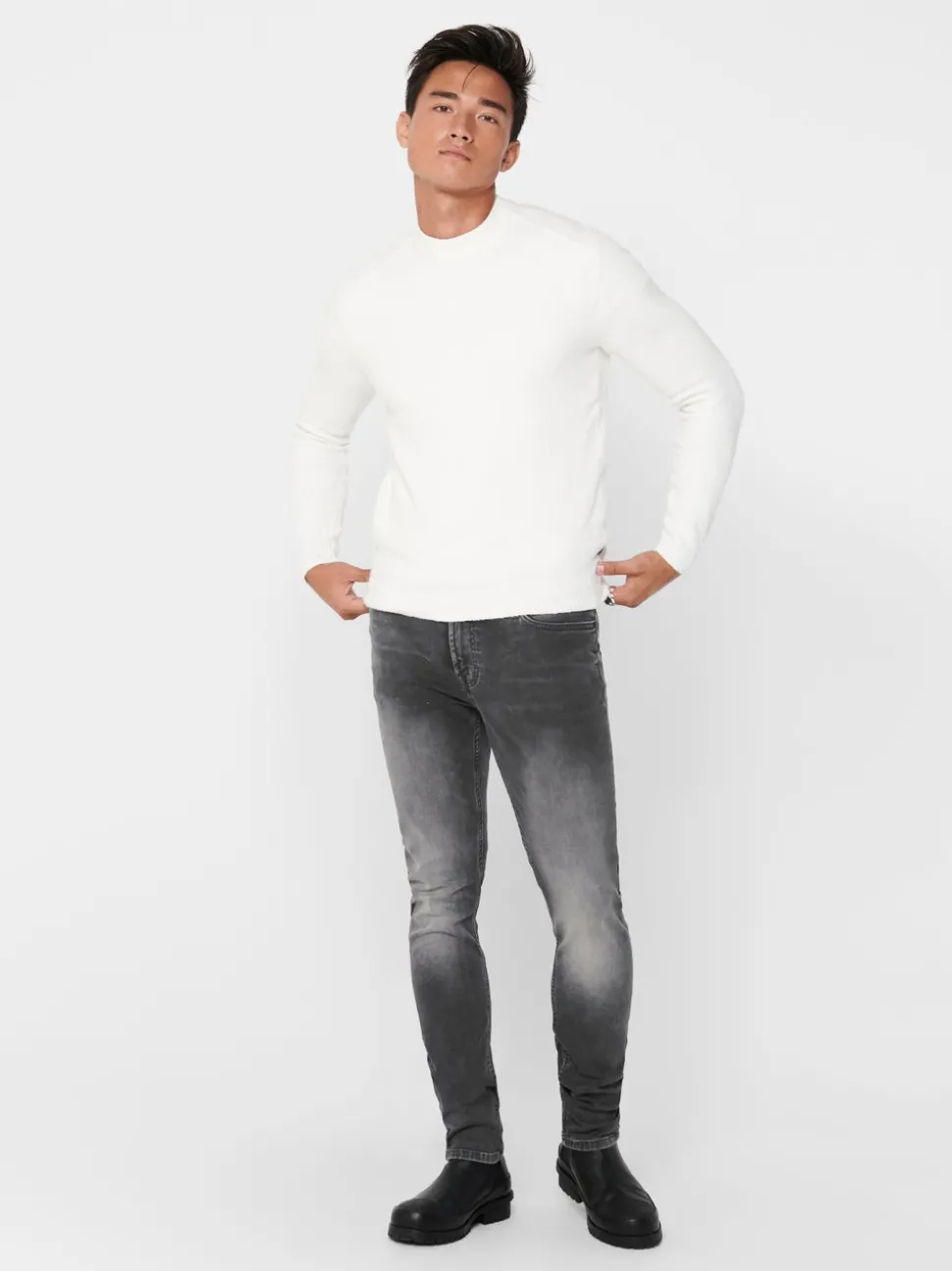 ONSLOOM Lavt snitt Slim Fit Jeans