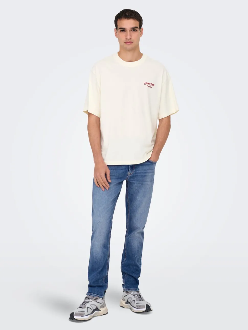 ONSLOOM Lavt snitt Slim Fit Jeans
