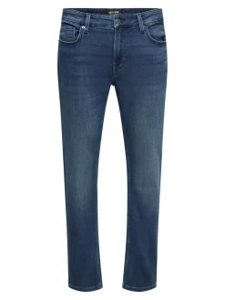 ONSLOOM Middels høyt snitt Slim Fit Jeans