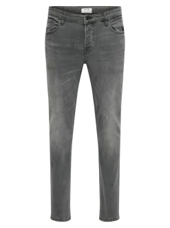 ONSLOOM Middels høyt snitt Slim Fit Jeans