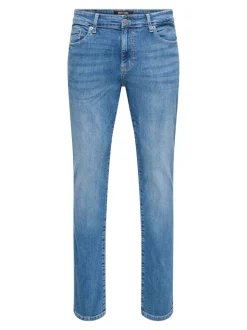 ONSLOOM Middels høyt snitt Slim Fit Jeans