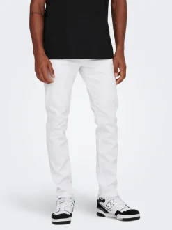 ONSLOOM Middels høyt snitt Slim Fit Jeans