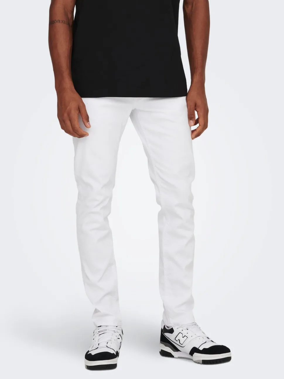 ONSLOOM Middels høyt snitt Slim Fit Jeans