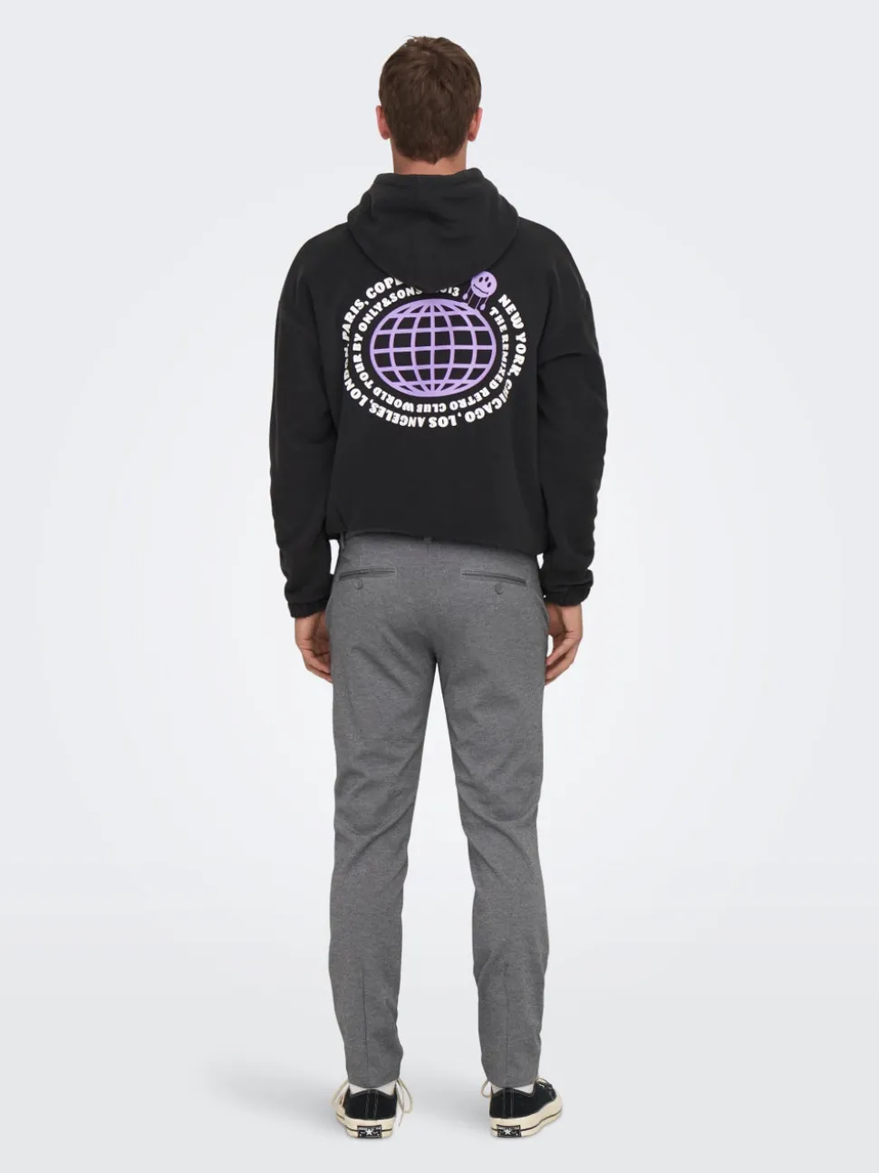 ONSMARK Tapered Fit - Cropped Chinobukse