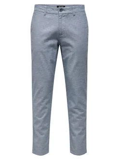 ONSMARK Tapered Fit Lin Chinobukse