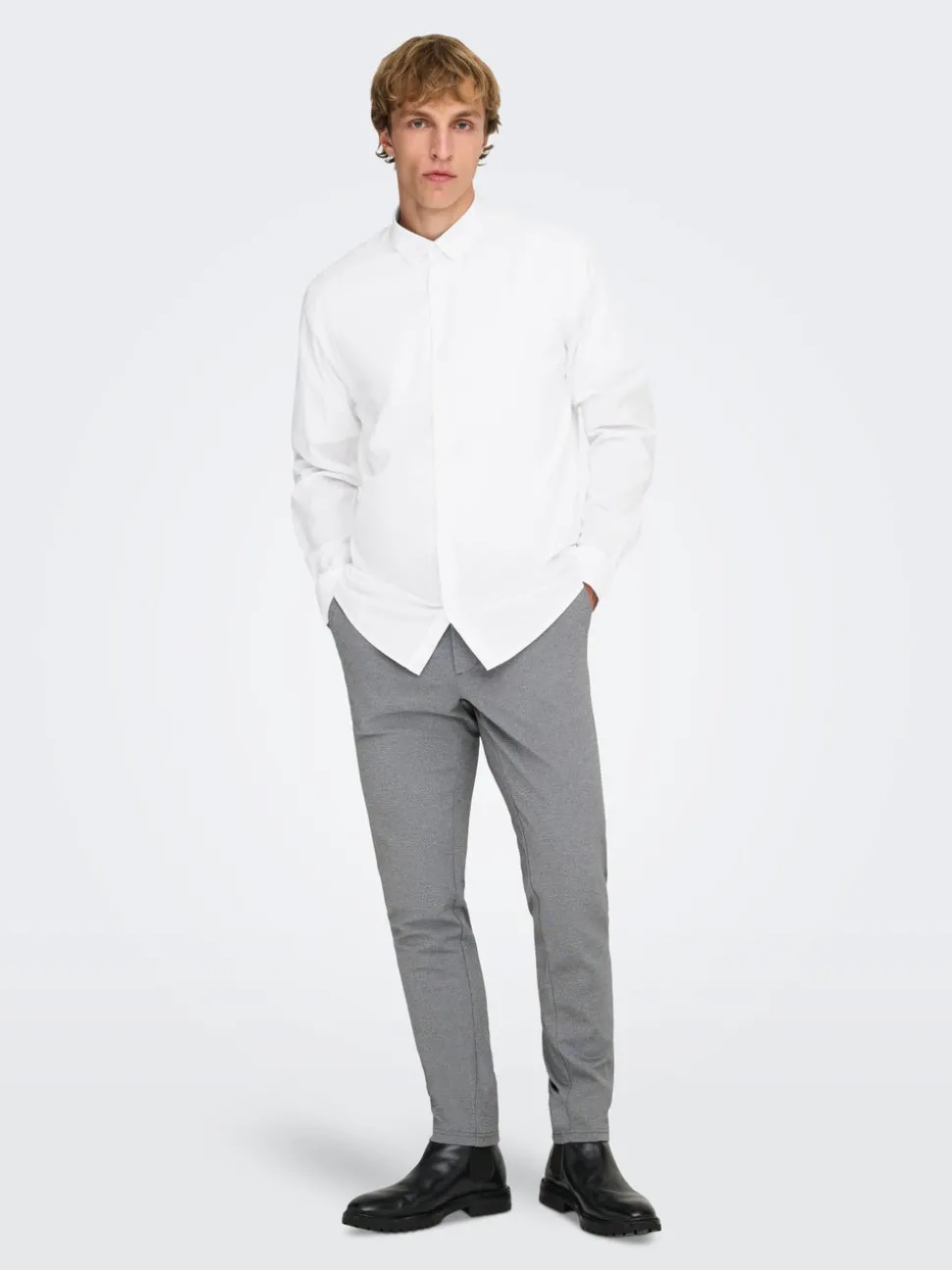 ONSPOPLIN Poplin-skjorte