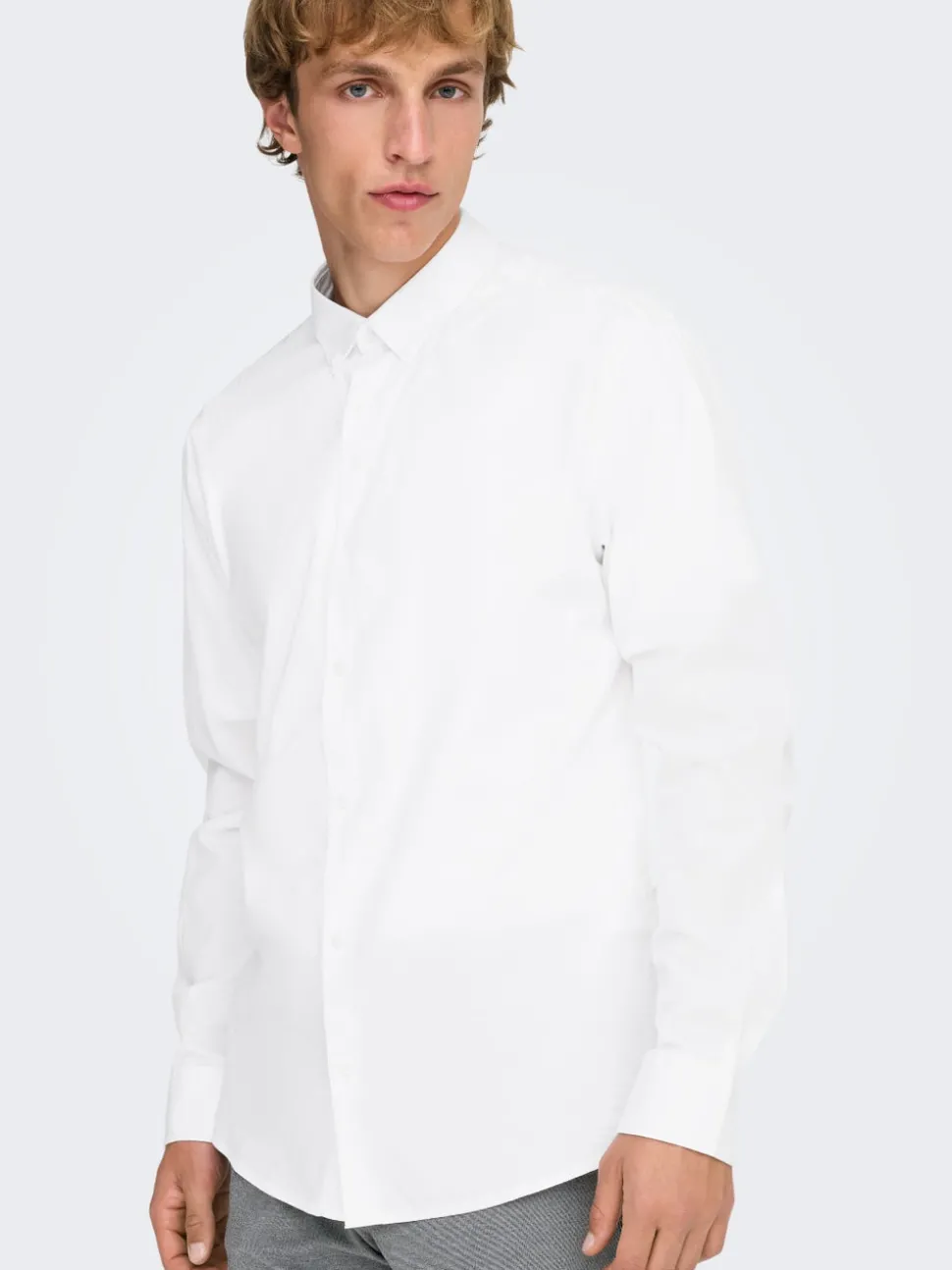 ONSPOPLIN Poplin-skjorte