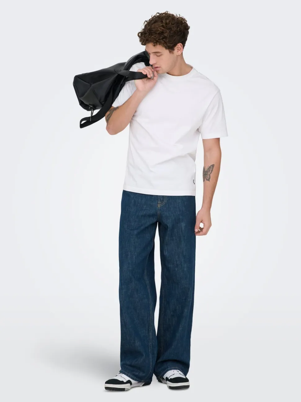 ONSREMI Middels høyt snitt Wide Leg Fit Jeans