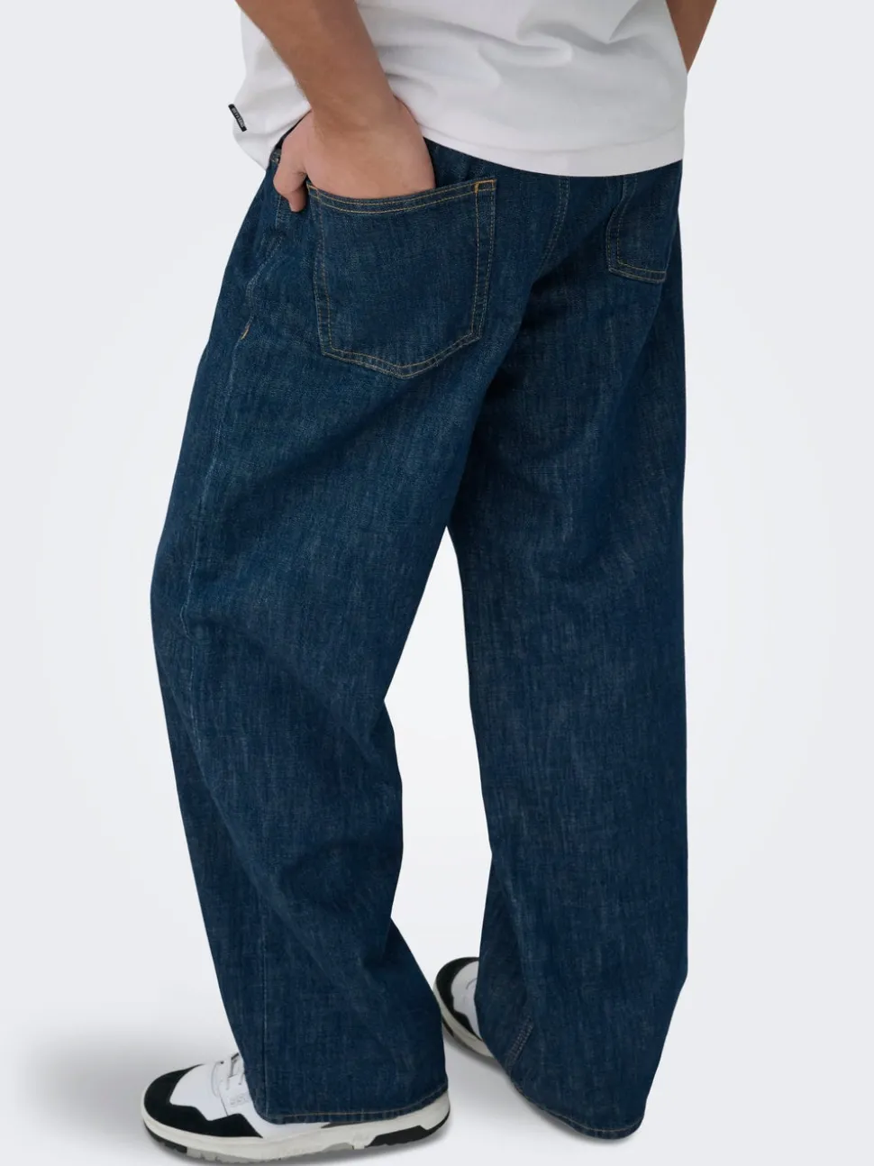 ONSREMI Middels høyt snitt Wide Leg Fit Jeans