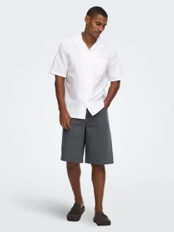 ONSREMI Middels høyt snitt Wide Leg Fit Shorts
