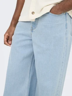 ONSREMI Middels høyt snitt Wide Leg Fit Jeans