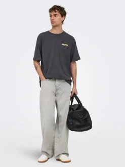 ONSREMI Middels høyt snitt Wide Leg Fit Jeans
