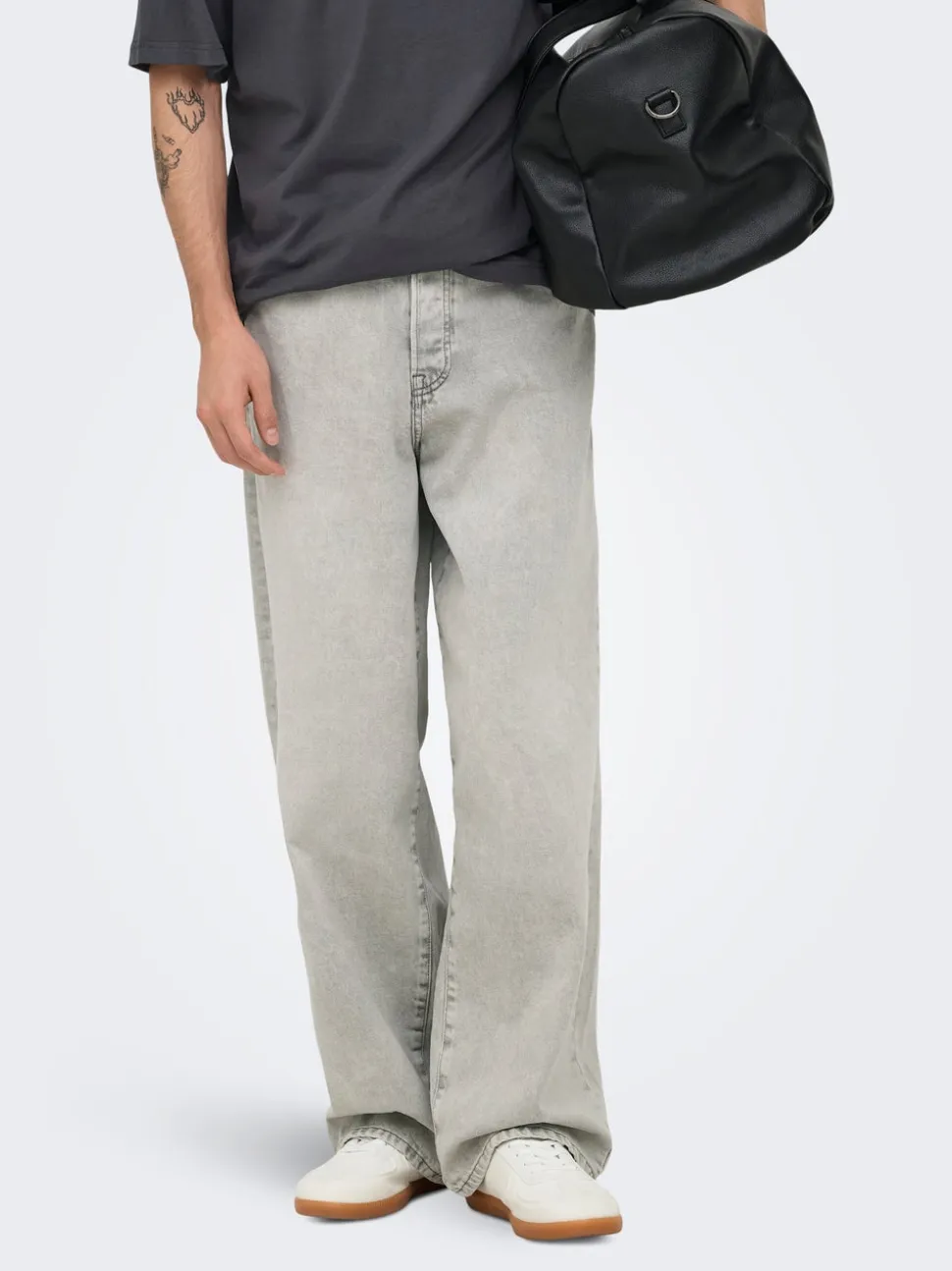 ONSREMI Middels høyt snitt Wide Leg Fit Jeans