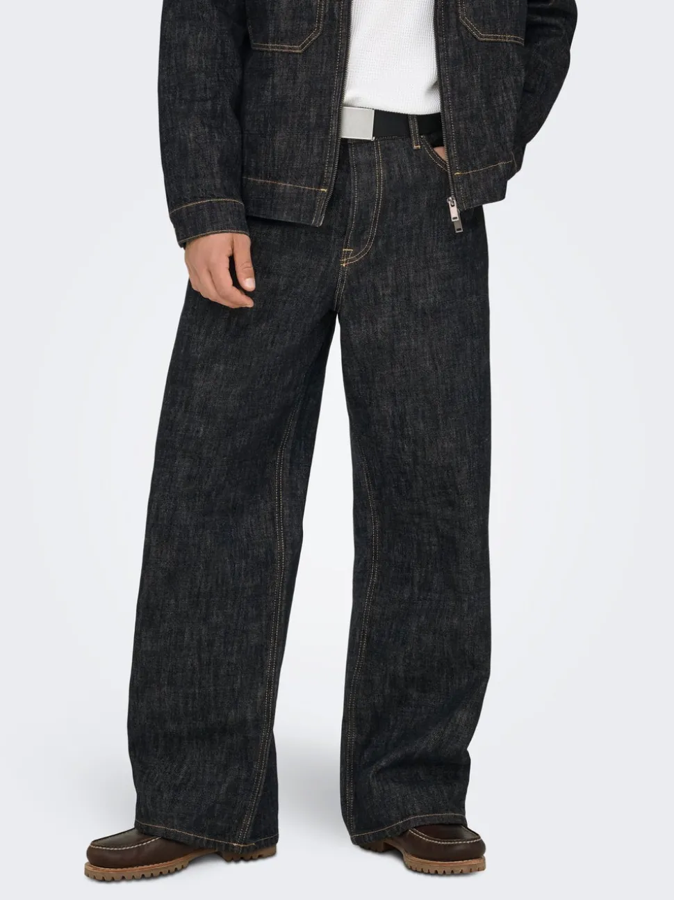 ONSREMI Middels høyt snitt Wide Leg Fit Jeans