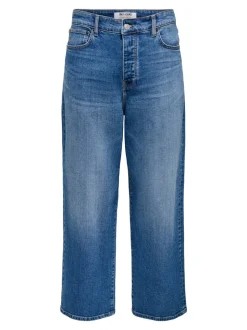 ONSREMI Middels høyt snitt Wide Leg Fit Stretch Jeans