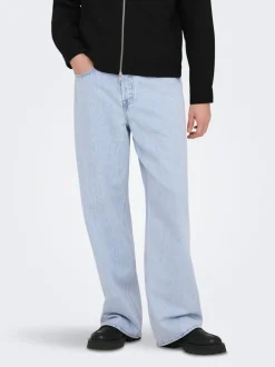 ONSREMI Middels høyt snitt Barrel-passform Jeans