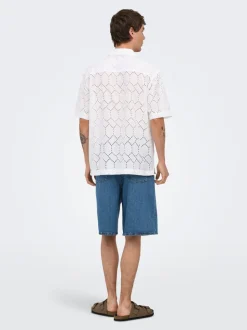 ONSREMI Middels høyt snitt Wide Leg Fit Shorts