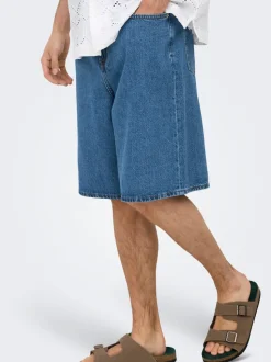 ONSREMI Middels høyt snitt Wide Leg Fit Shorts