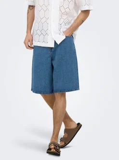 ONSREMI Middels høyt snitt Wide Leg Fit Shorts