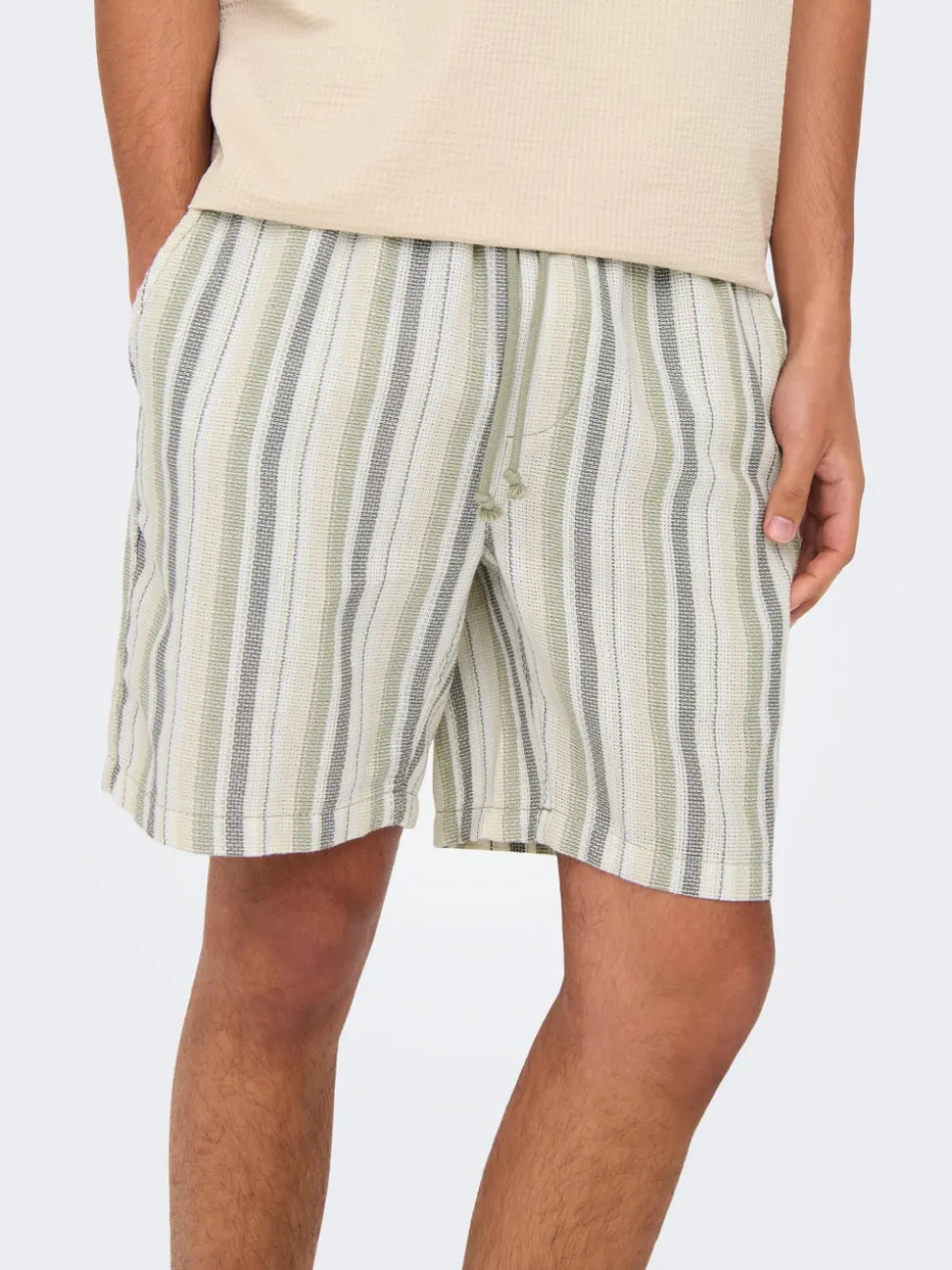 ONSTREV Middels høy midje Regular Fit Shorts