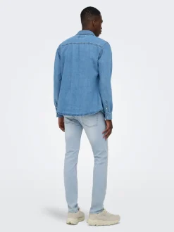ONSWARP Lav midje Skinny Fit Jeans