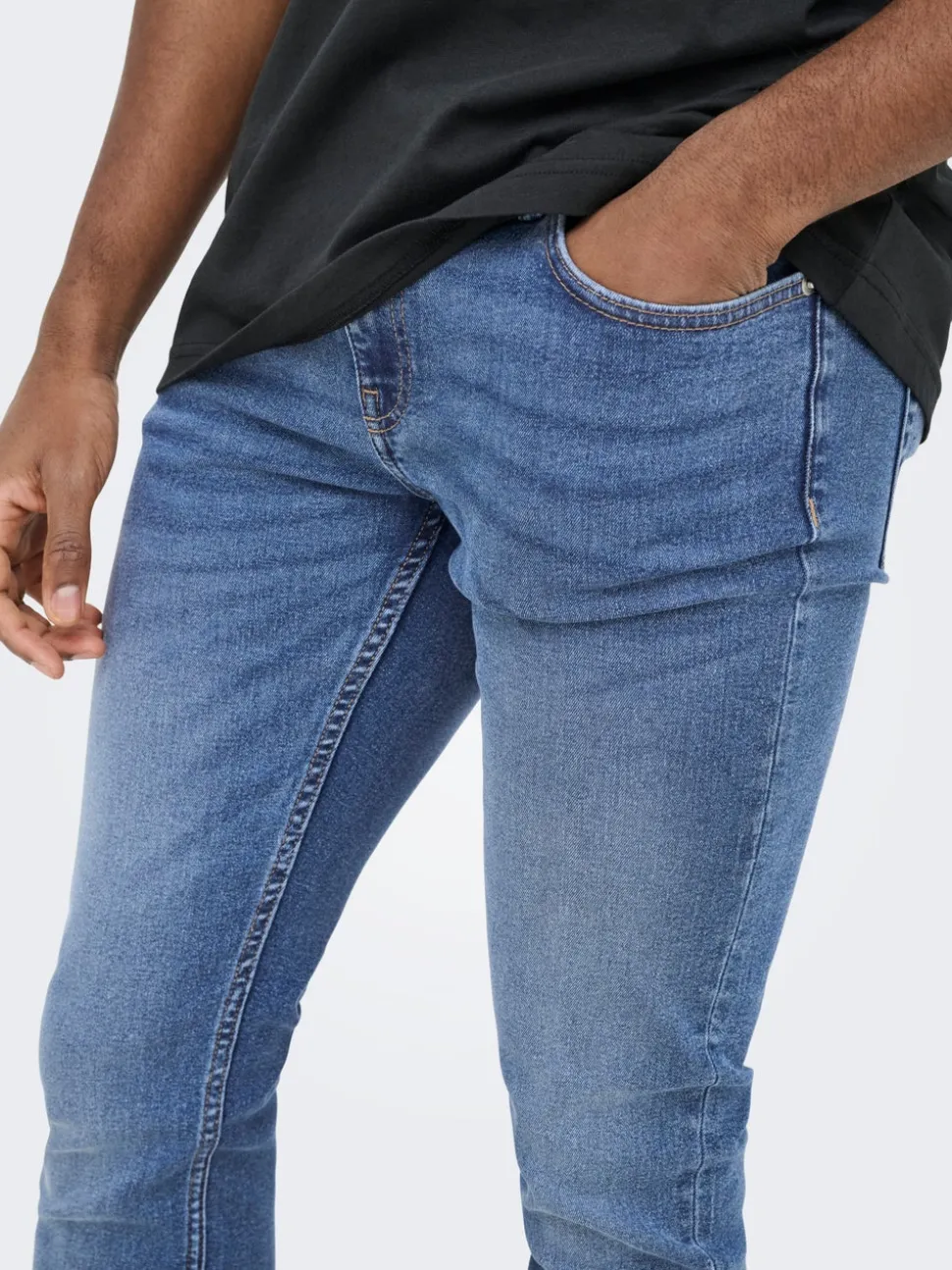 ONSWARP Lav midje Skinny Fit Jeans