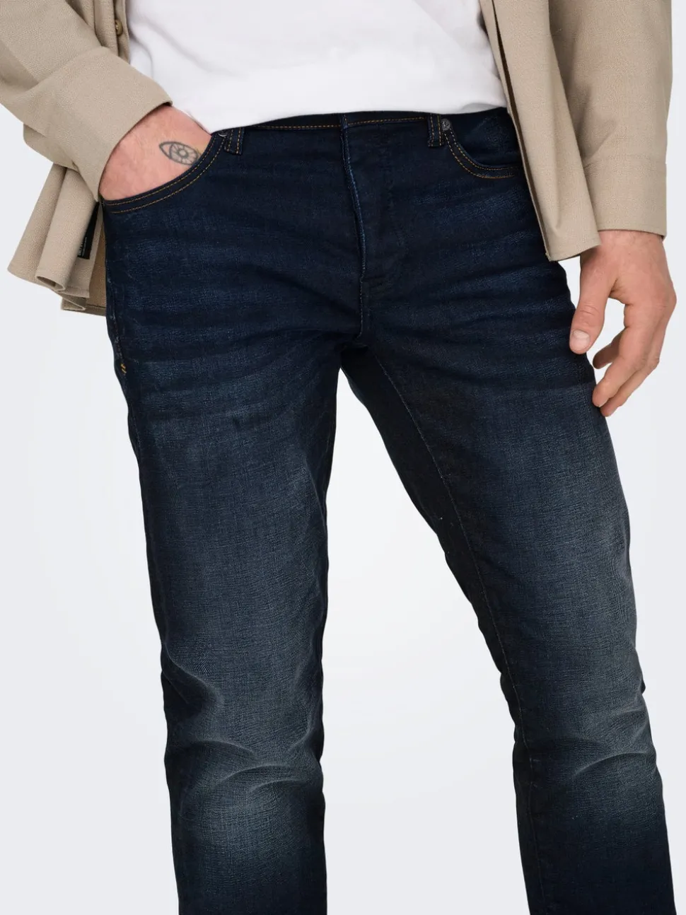 ONSWEFT Lavt snitt Regular Fit Jeans