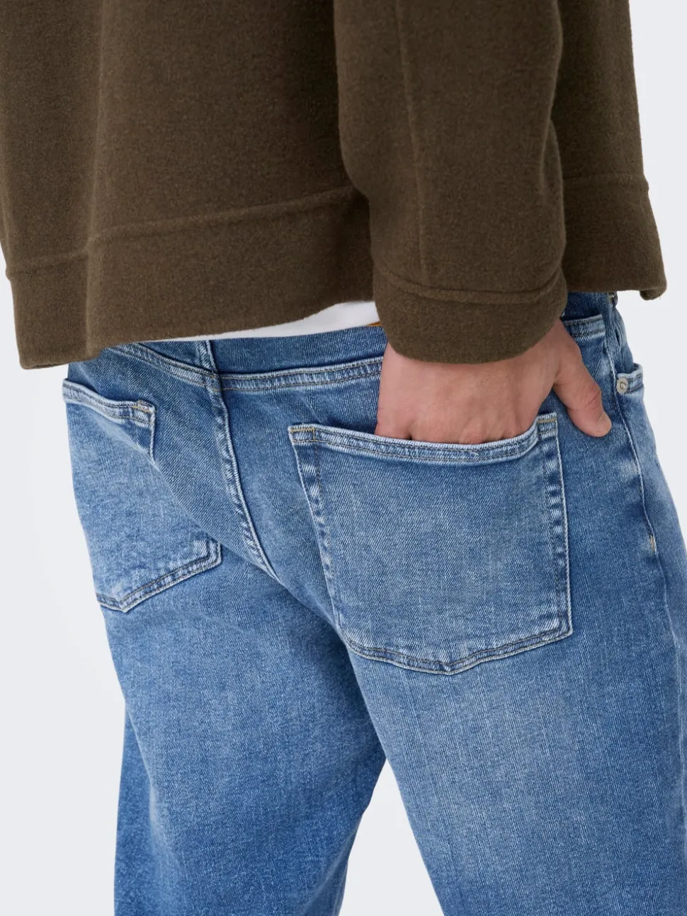 ONSWEFT Middels høy midje Regular Fit Jeans