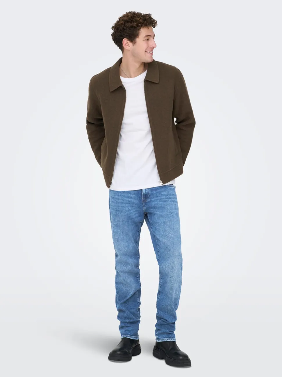 ONSWEFT Middels høy midje Regular Fit Jeans