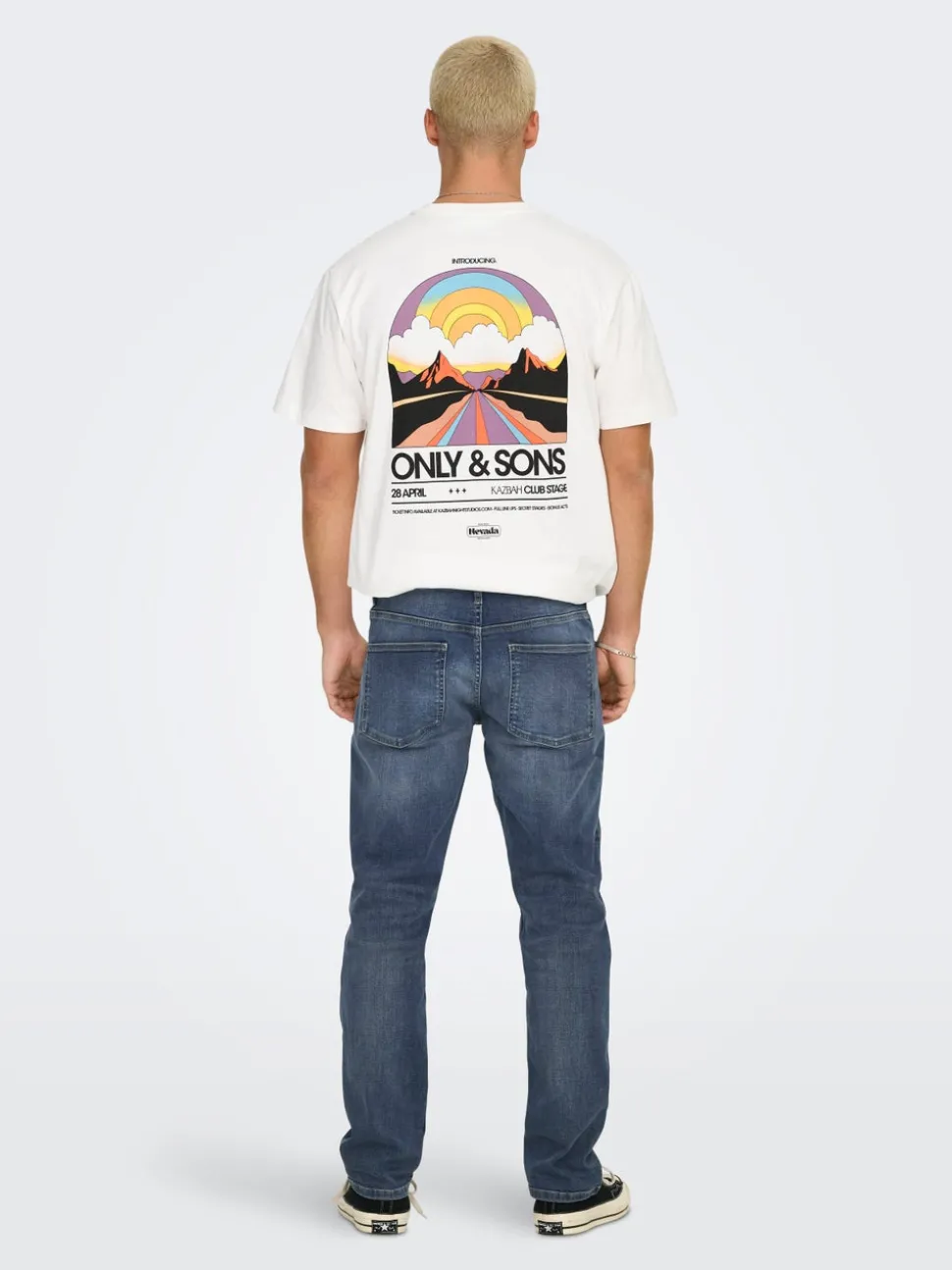 ONSWEFT Middels høy midje Regular Fit Jeans