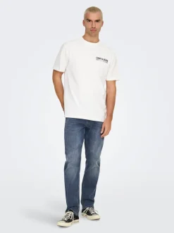 ONSWEFT Middels høy midje Regular Fit Jeans