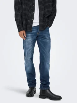 ONSWEFT Middels høy midje Regular Fit Jeans