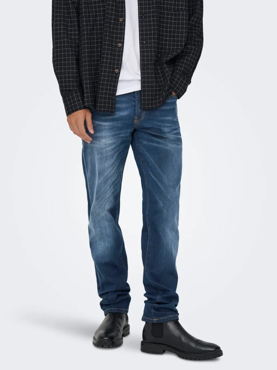 ONSWEFT Middels høy midje Regular Fit Jeans