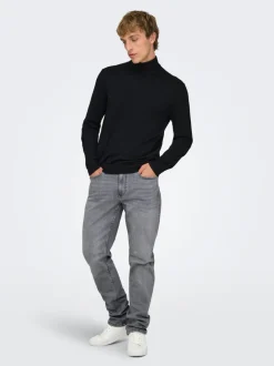ONSWEFT Middels høy midje Regular Fit Jeans