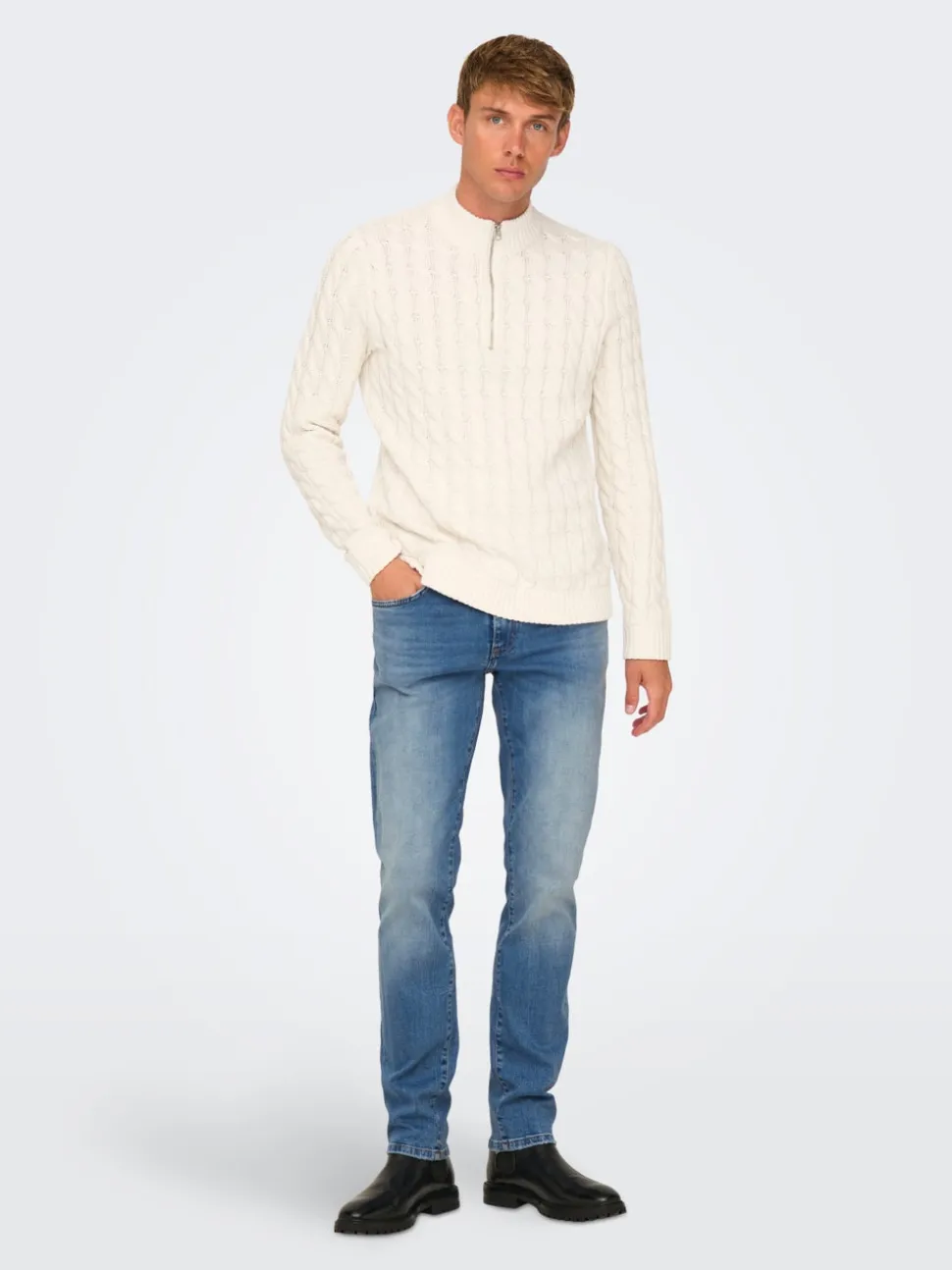 ONSWEFT Middels høy midje Regular Fit Jeans