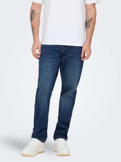 ONSWEFT Middels høy midje Regular Fit Jeans
