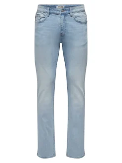 ONSWOLF Middels høyt snitt Regular Fit Jeans