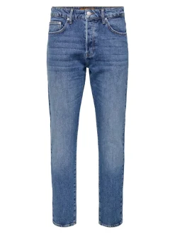 ONSYOKE Middels høy midje Cropped Fit Jeans