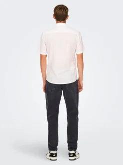 ONSYOKE Middels høy midje Tapered Fit Jeans