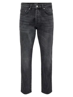 ONSYOKE Middels høy midje Tapered Fit Jeans