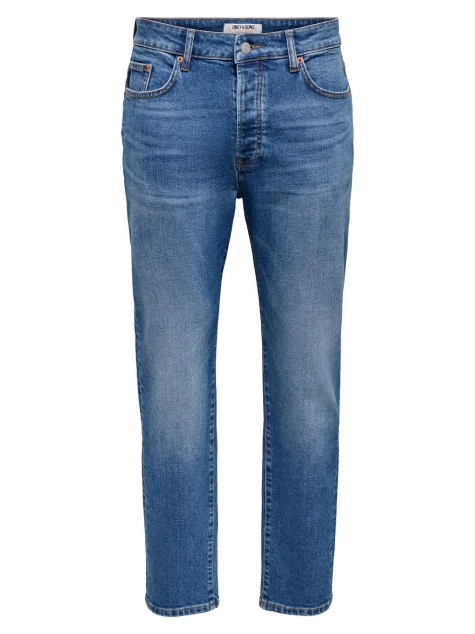 ONSYOKE Middels høyt snitt Tapered Fit Stretch Jeans