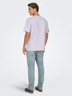ONSYOKE Middels høyt snitt Tapered Fit Jeans