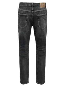 ONSYOKE Middels høyt snitt Tapered Fit Jeans